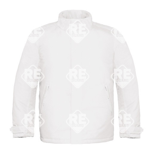 B&C Real vízlepergetős kabát fehér L