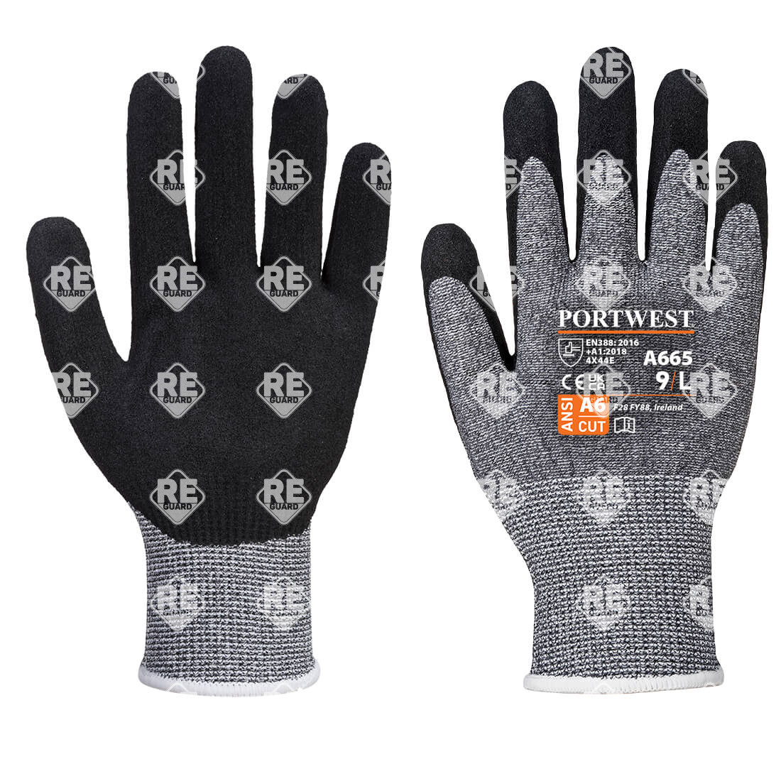 VHR Advanced Schnittschutzhandschuh grau L