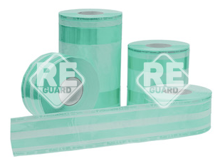 Sterilisationsfaltenrolle (mit Seitenfalte) 250x65mmx100m