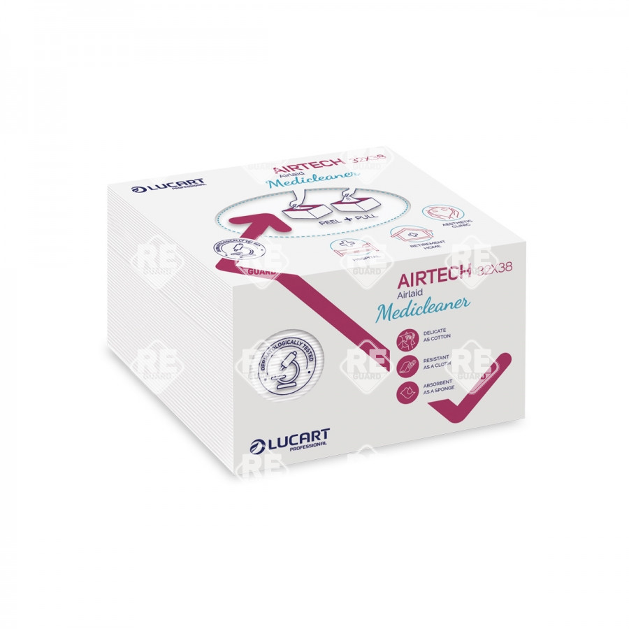 Törlőkendő általános Lucart AirTech Medicleaner II