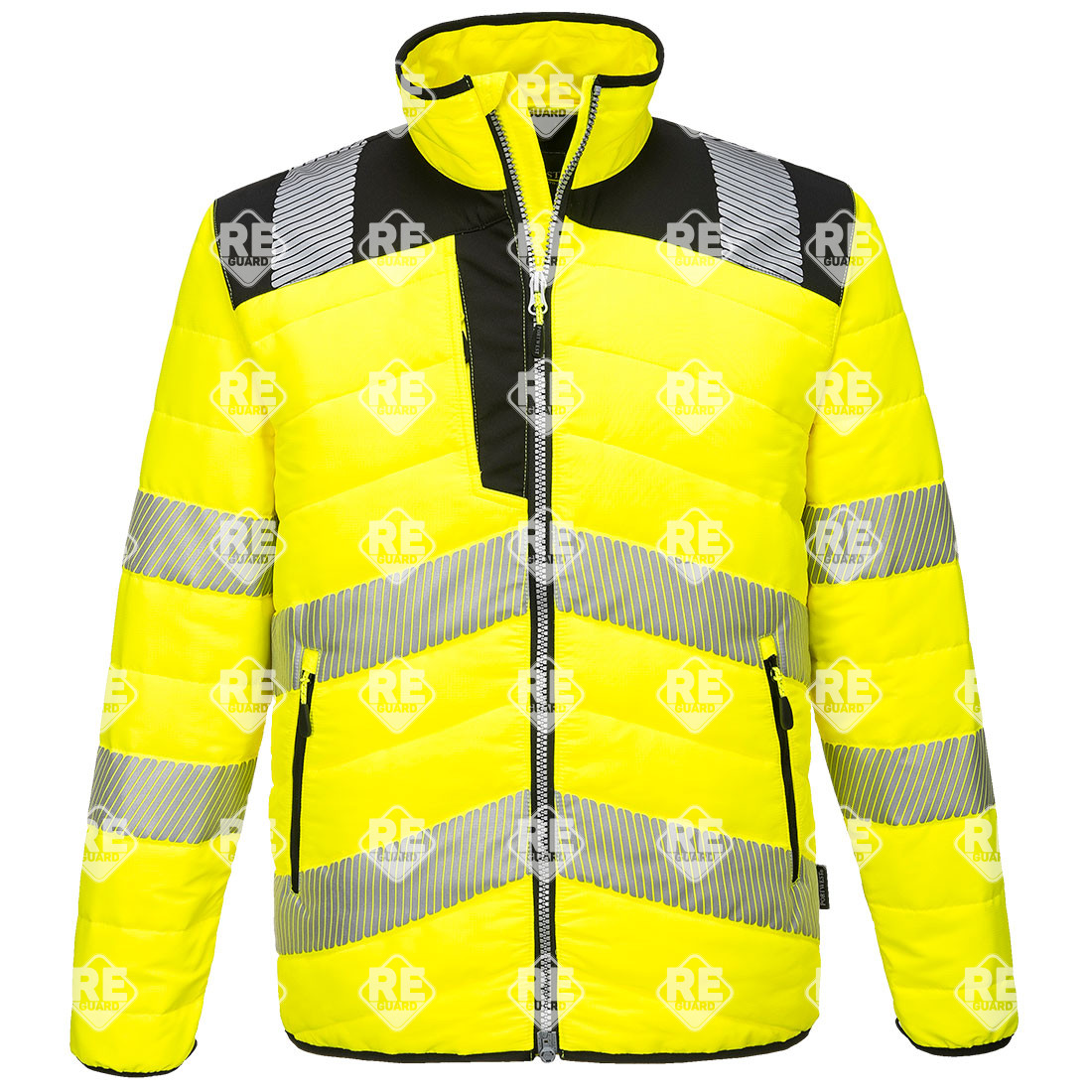 PW3 Warnschutz-Steppjacke Orange 4XL