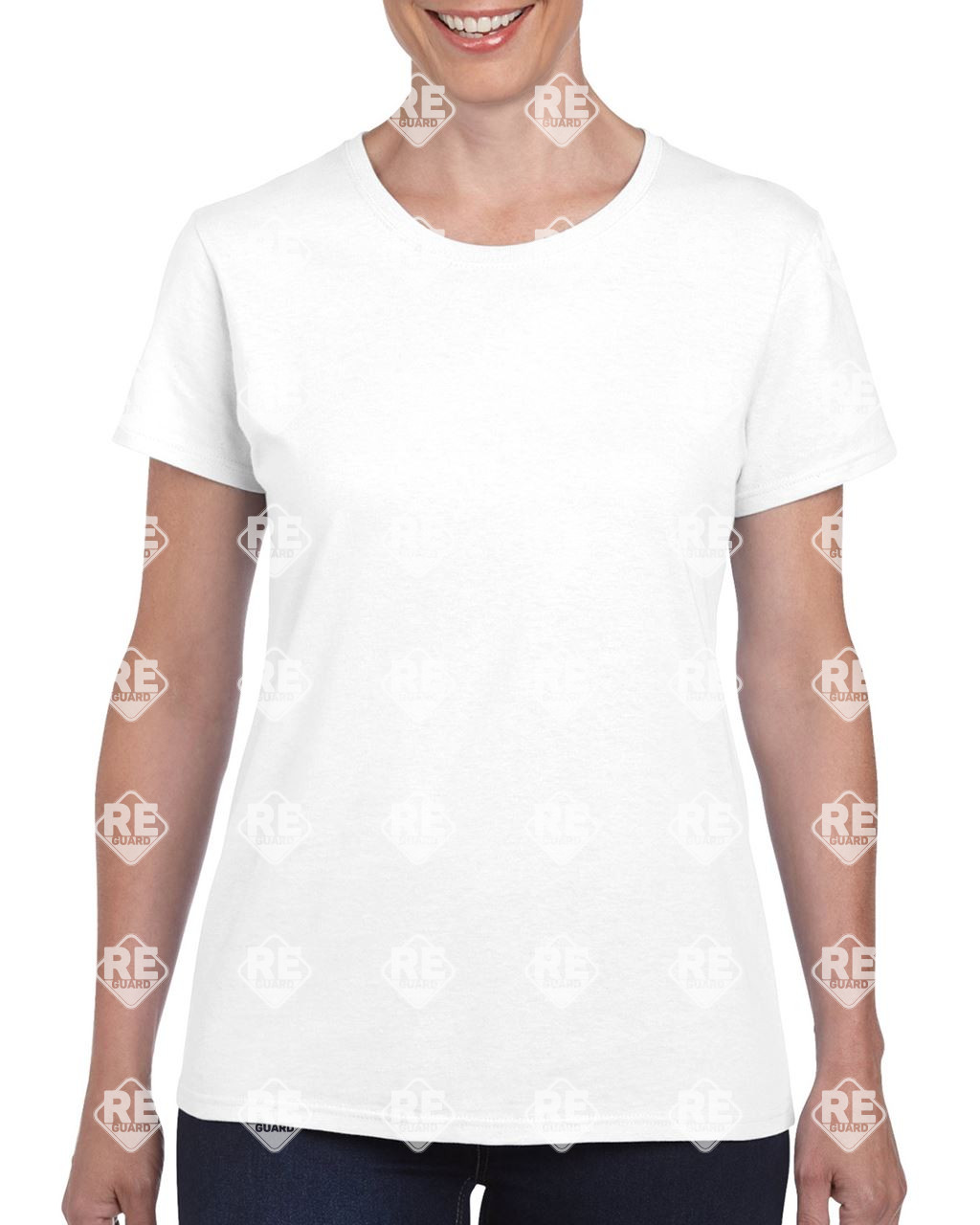 HEAVY COTTON™ Damen T-Shirt White 2XL