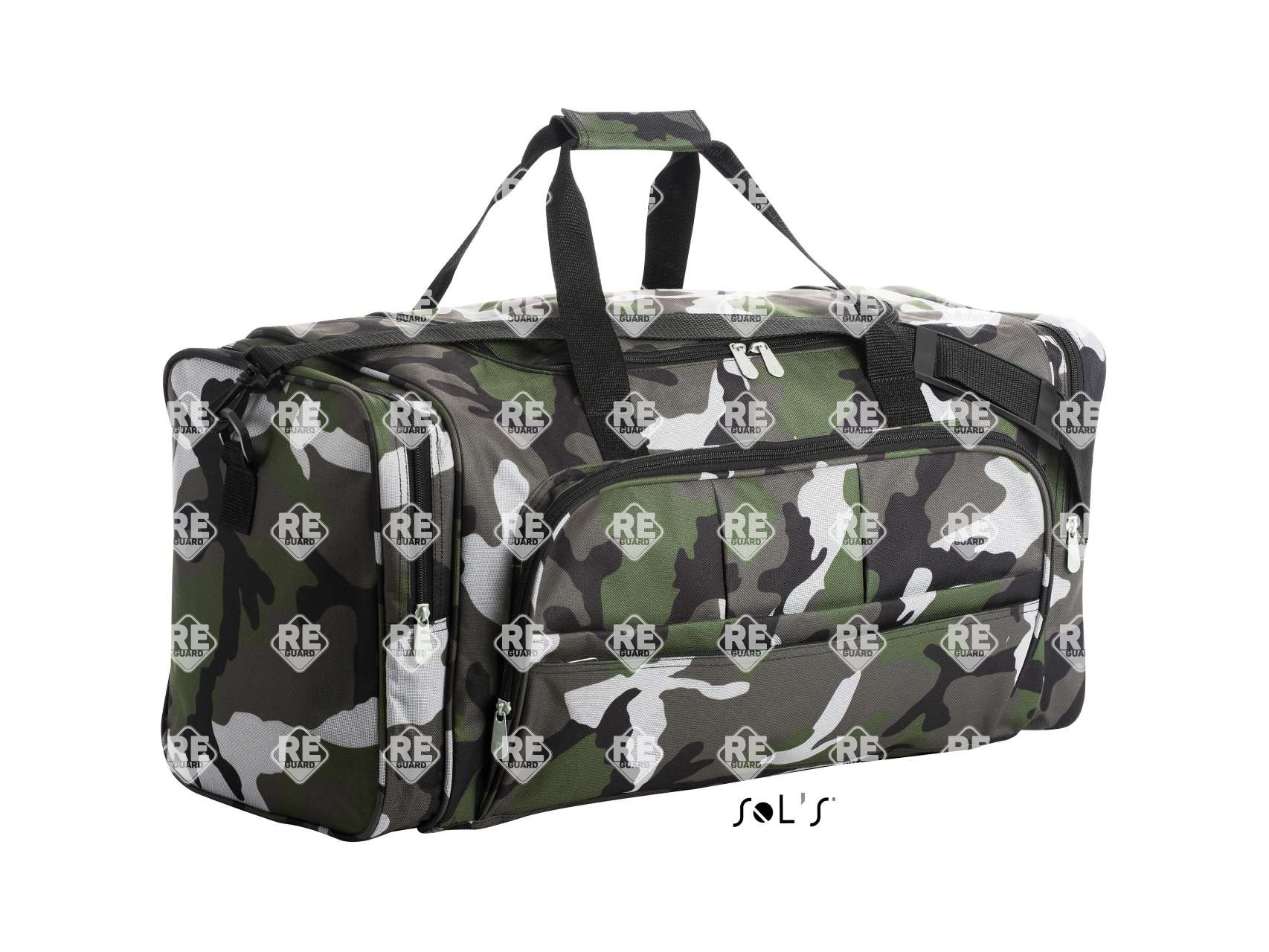 Reisetasche mit mehreren taschen SOL'S schwarz