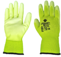 GUARDER® Polyesterhandschuhe, PU-Handfläche getaucht, Gelb