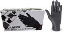 GUARDER® Schwarz Nitril-Untersuchungshandschuhe 3,6gr